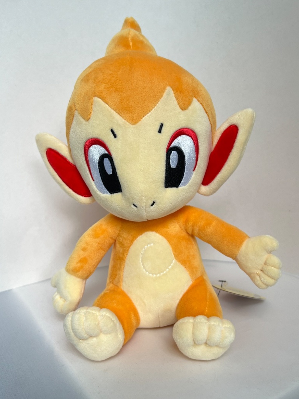 Pokemon Chimchar Plush Sitting 11 1/2" Tall New